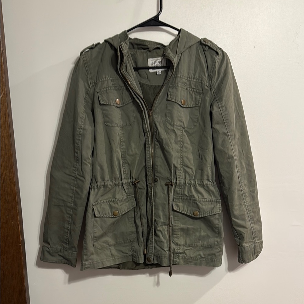 New Look Utility Jacket in Olive Green